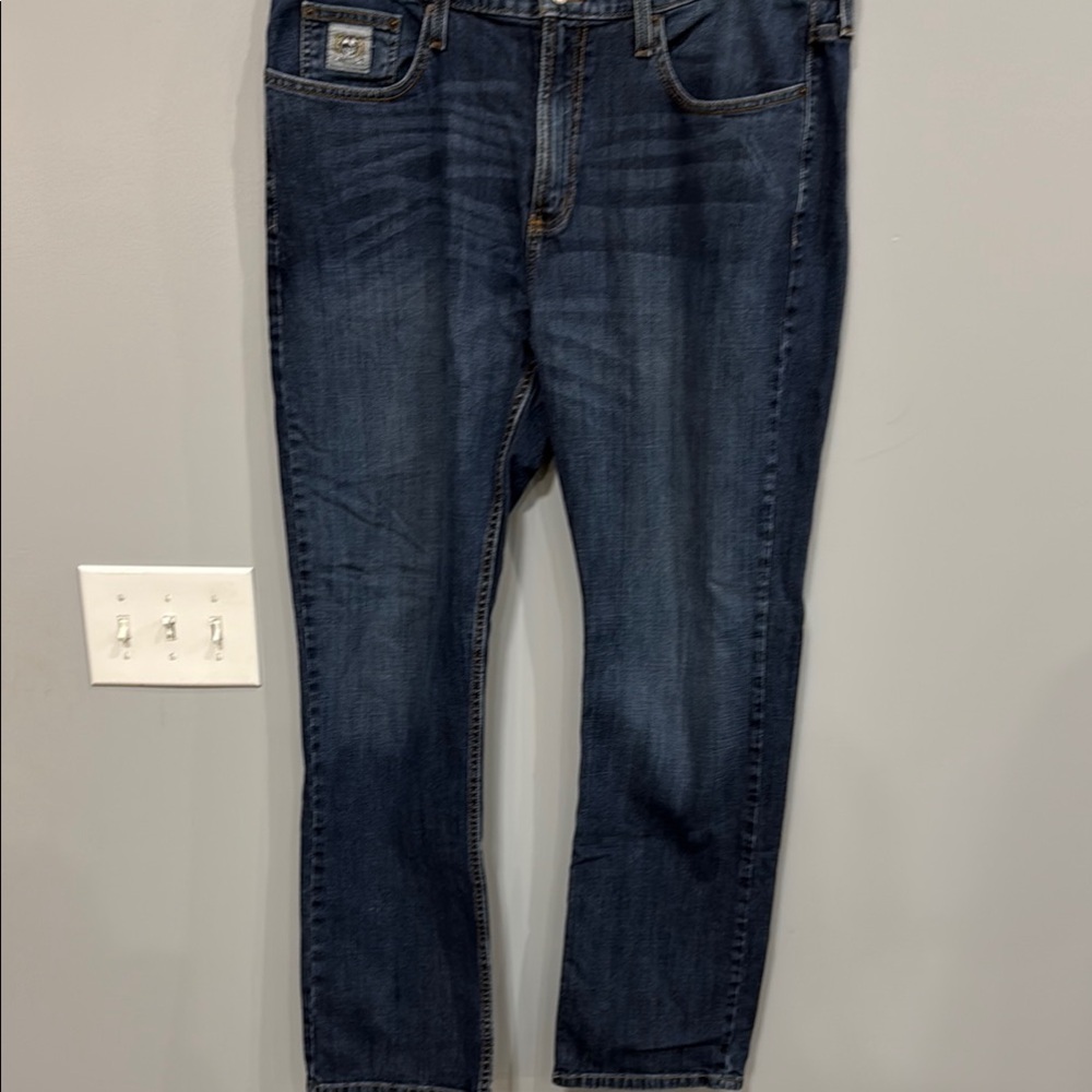 Cinch Dark Blue Straight Leg Jeans